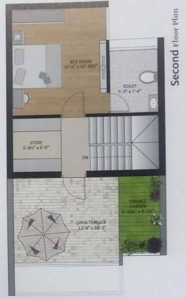  chandra-pushp-residency Floor Plan Second Floor Plan