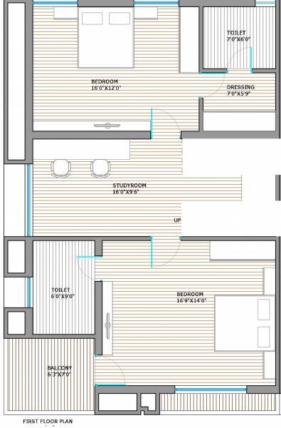  shagun-14 Floor Plan First Floor Plan