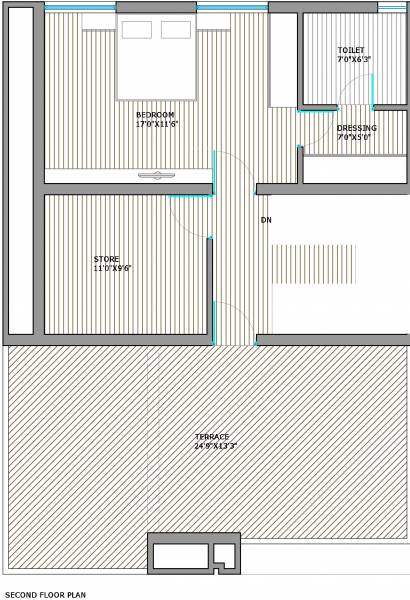  shagun-14 Floor Plan Second Floor Plan