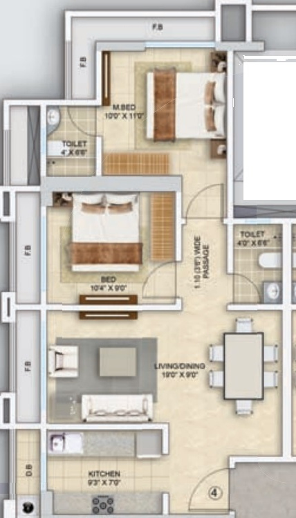  yash platina Floor Plan Floor Plan