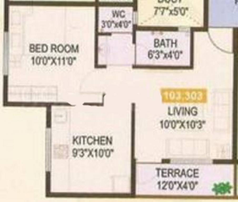  residency Floor Plan Floor Plan
