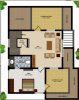 nana-nani-homes-phase-vi Floor Plan Upper Level Duplex Plan