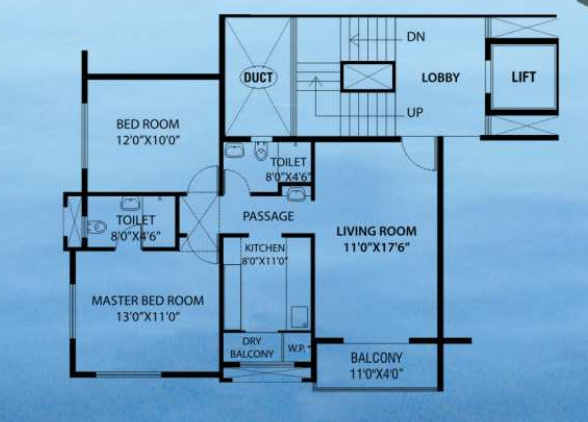  lakeshore residency Floor Plan Floor Plan