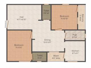 Floor Plan  syamala-pride Floor Plan Floor Plan