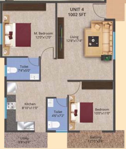  chaitanya-grand Floor Plan Floor Plan