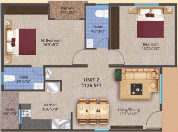  chaitanya-grand Floor Plan Floor Plan
