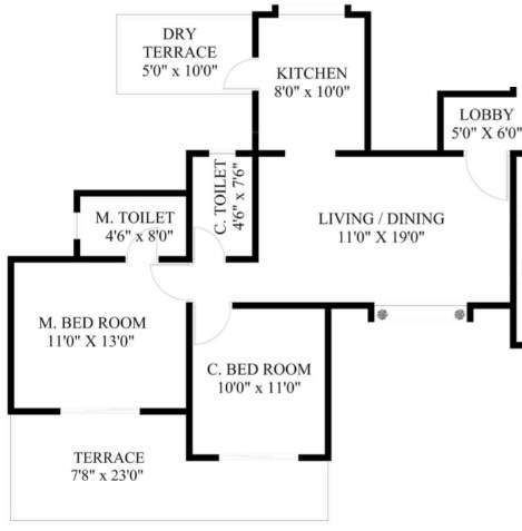  lagom homes Floor Plan Floor Plan