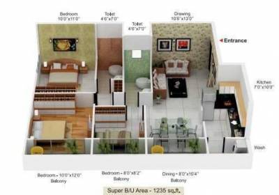  residency Floor Plan Floor Plan