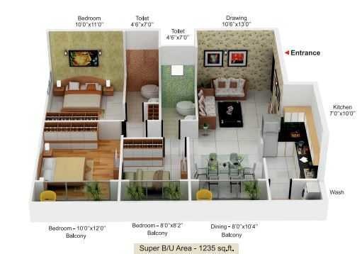 residency Floor Plan Floor Plan