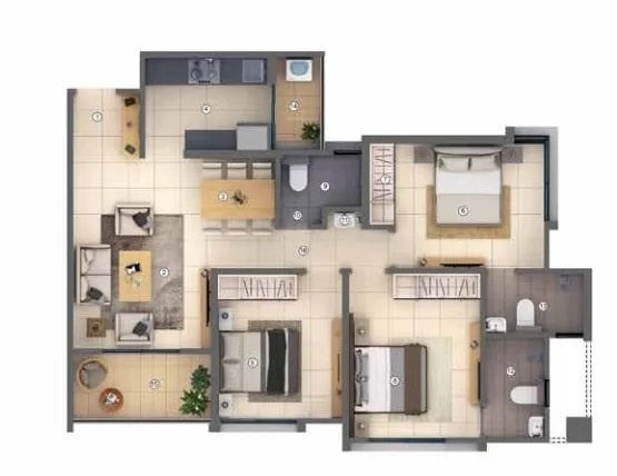  joyville-hadapsar-annexe-phase-8 Floor Plan Floor Plan