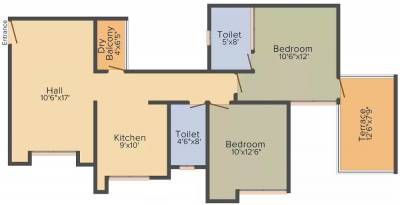  kalpataru Floor Plan Floor Plan