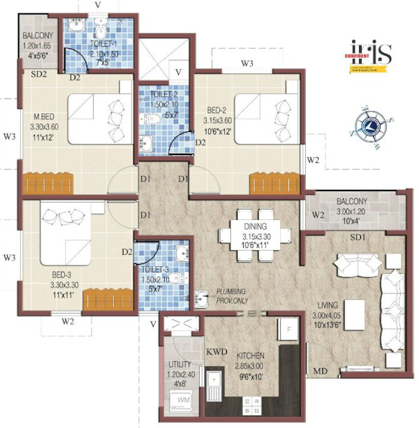 Floor Plan confident iris Floor Plan Floor Plan