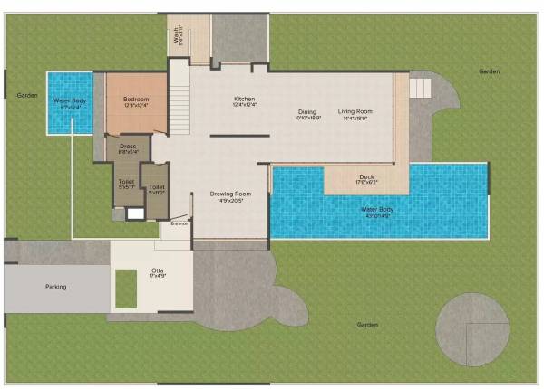 Ground Floor Plan nandanbaug-tirumala Floor Plan Ground Floor Plan