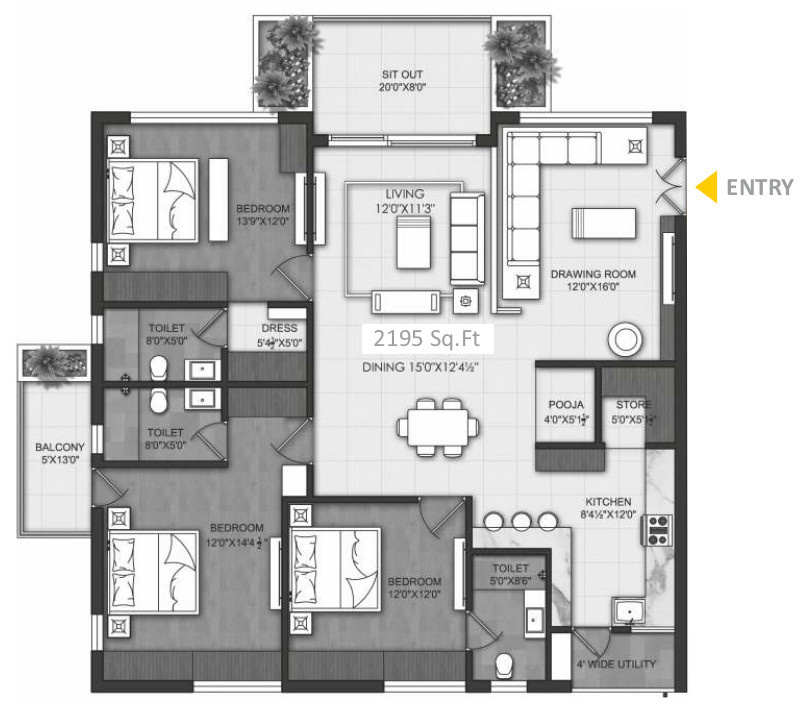  brilliance Floor Plan Floor Plan
