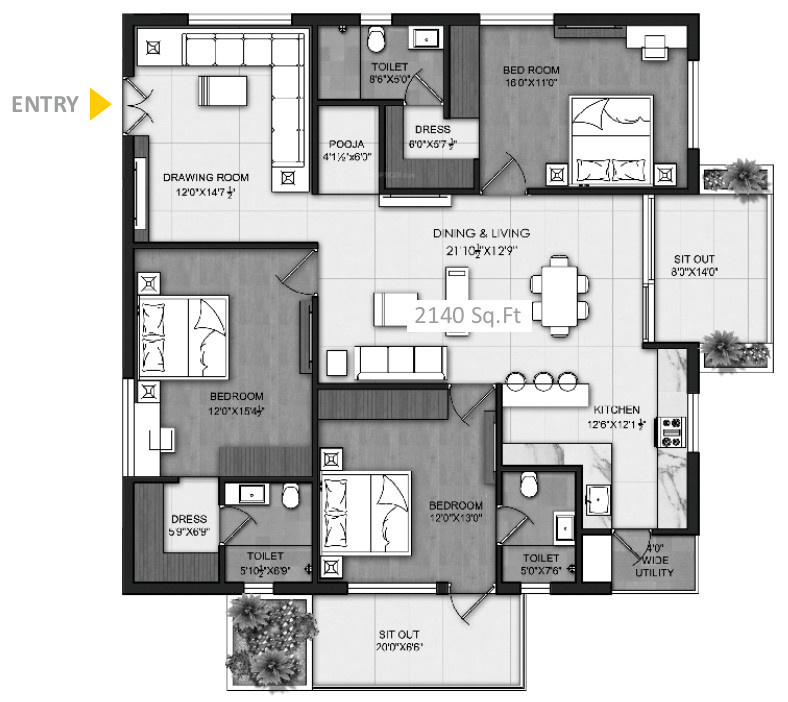  brilliance Floor Plan Floor Plan