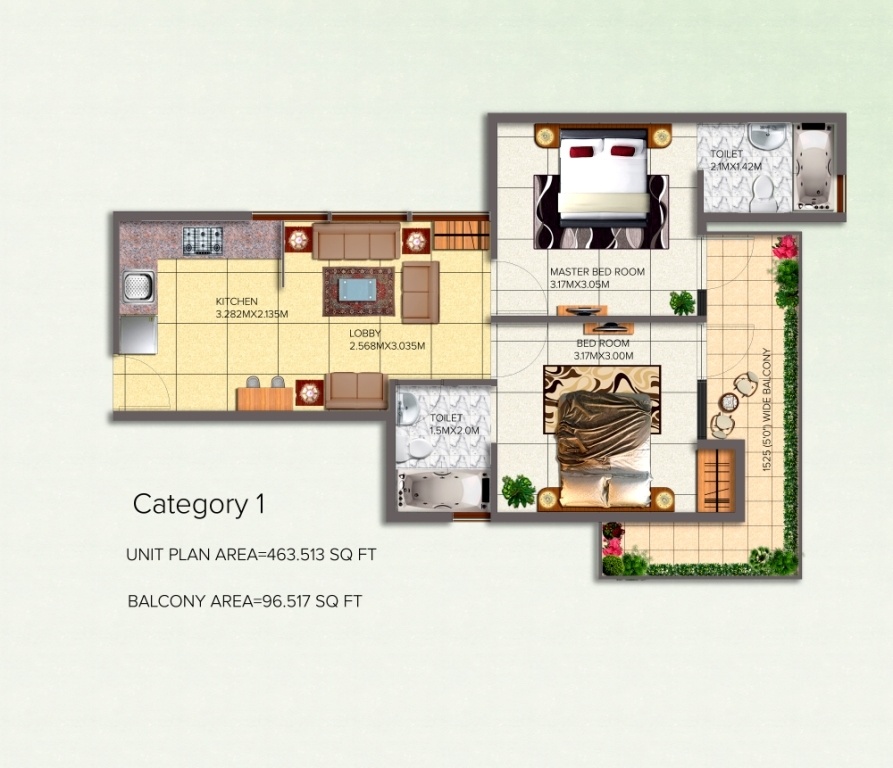  kshitij affordable housing Floor Plan Floor Plan