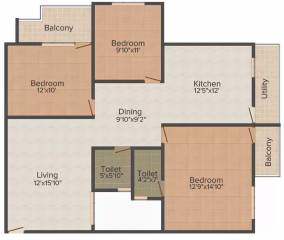  midhila-deluxe Floor Plan Floor Plan