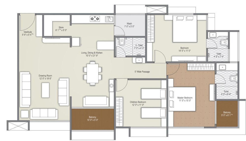  shri hari eureka Floor Plan Floor Plan