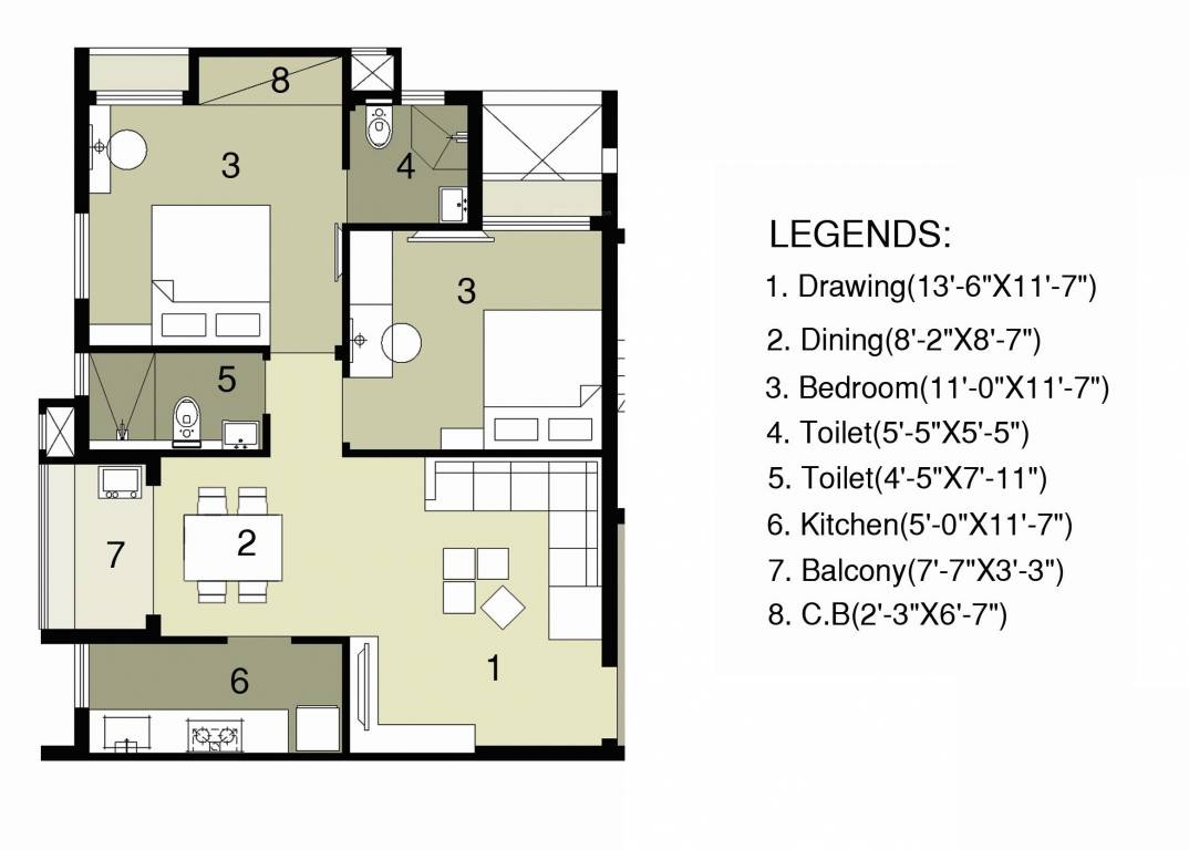  serene Floor Plan Floor Plan