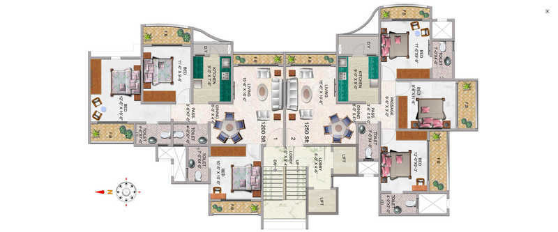 Floor Plan  romell residency x Floor Plan Floor Plan
