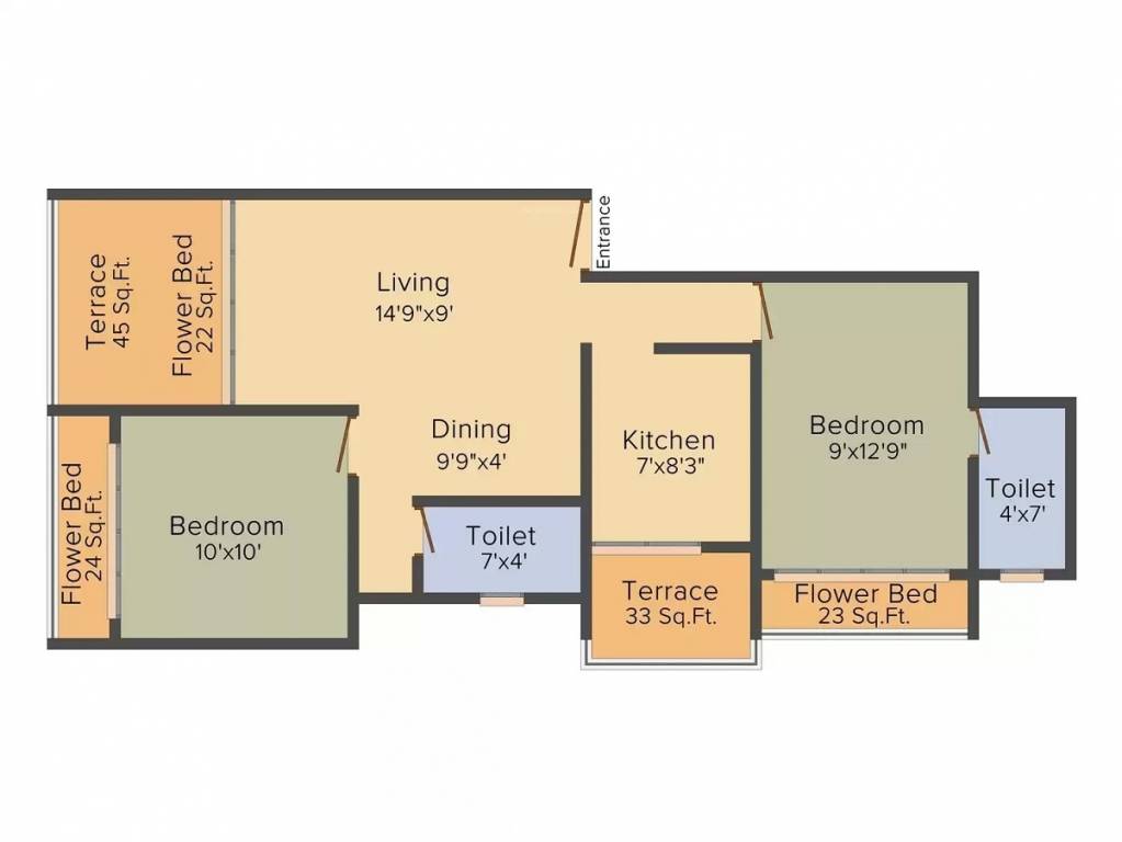  residency Floor Plan Floor Plan