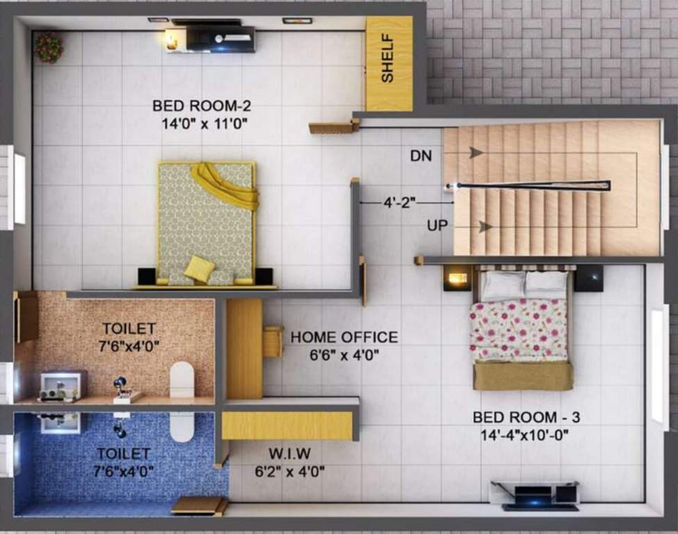  oakwood villas pammal Floor Plan First Floor Plan