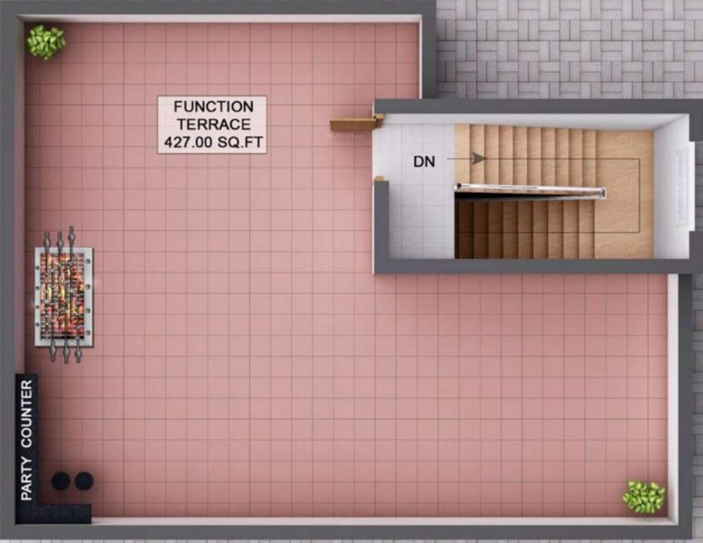 Terrace Floor Plan oakwood villas pammal Floor Plan Terrace Floor Plan