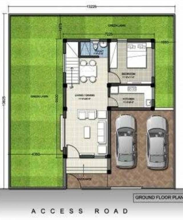  spring meadows Floor Plan Ground Floor Plan