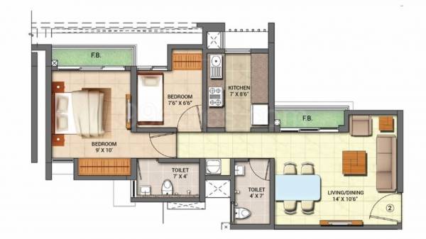 Floor Plan gardens-phase-3-bldg-no-27-28 Floor Plan Floor Plan