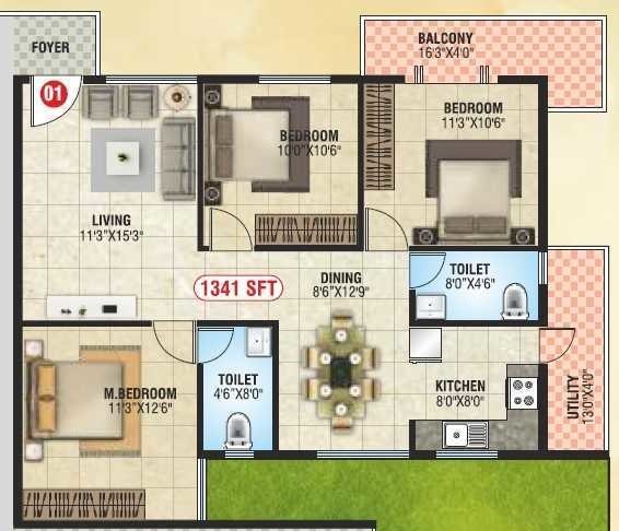  paradise Floor Plan Floor Plan