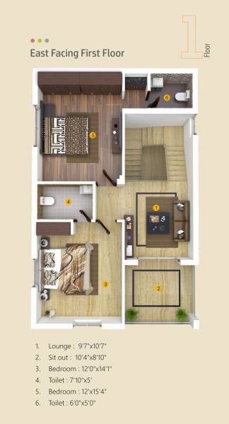  madhava-nest Floor Plan First Floor Plan