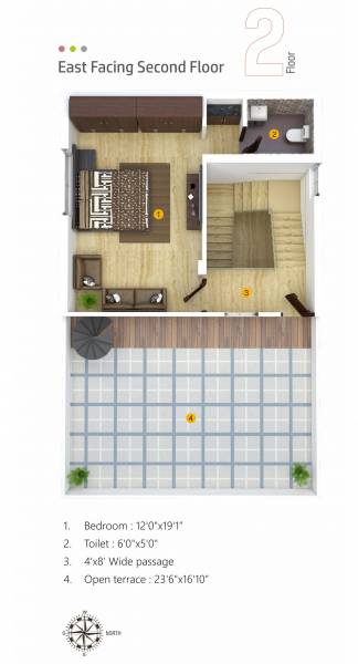  madhava-nest Floor Plan Second Floor Plan