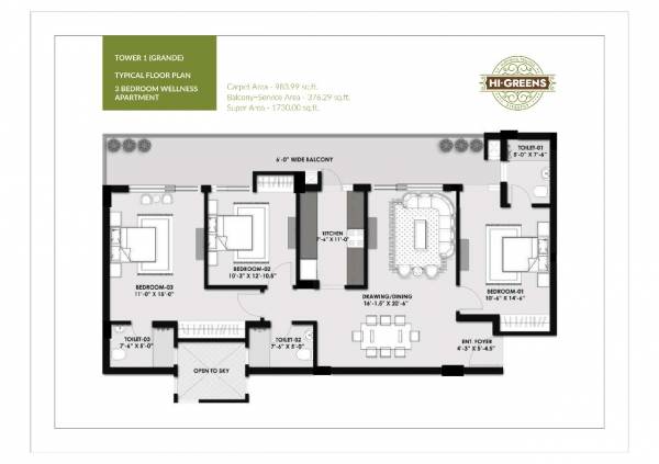  hi-greens Floor Plan Floor Plan