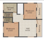 Second Floor Plan  shreekunj Floor Plan Second Floor Plan
