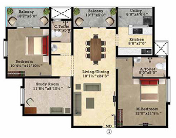 park 63 phase 2a Floor Plan Floor Plan