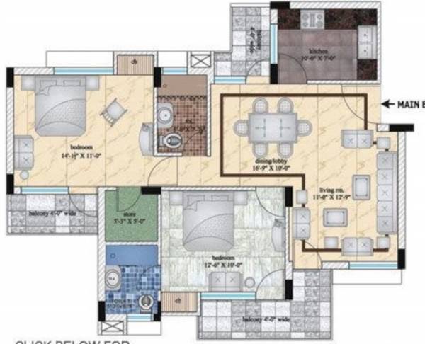  kanha-shyam-residency Floor Plan Floor Plan