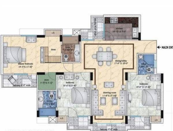  kanha-shyam-residency Floor Plan Floor Plan