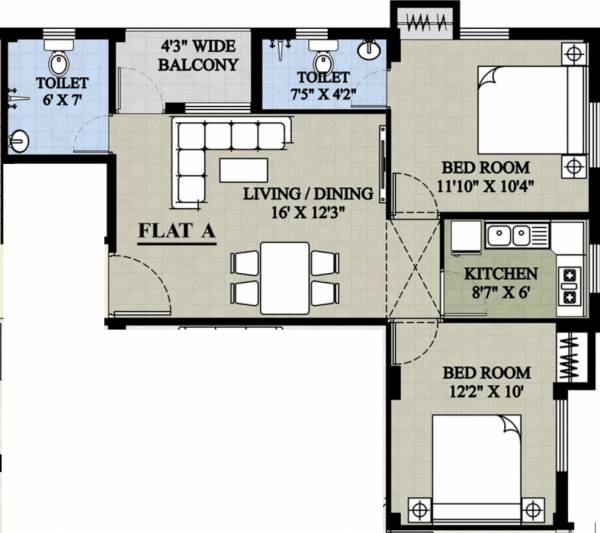  3b-tanupukur Floor Plan Floor Plan