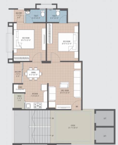  sahaj-century Floor Plan Floor Plan