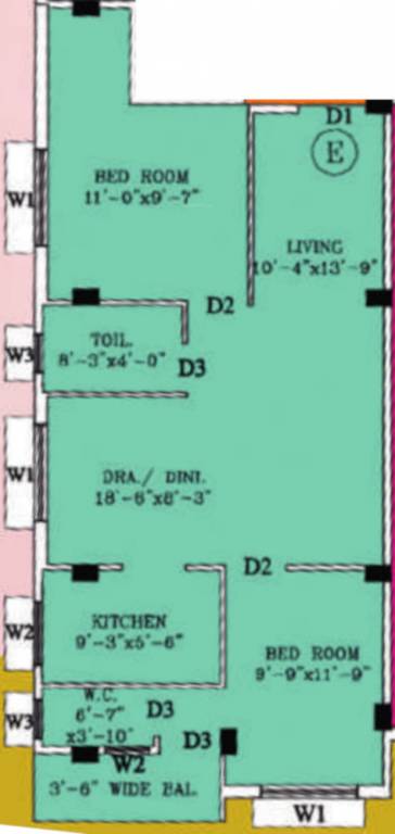 anandi park Floor Plan Floor Plan