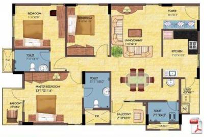  spandana Floor Plan Floor Plan