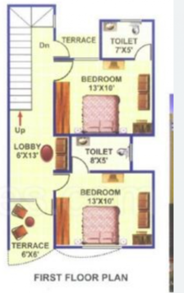  green-woods Floor Plan First Floor Plan