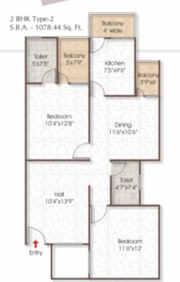  residency Floor Plan Floor Plan