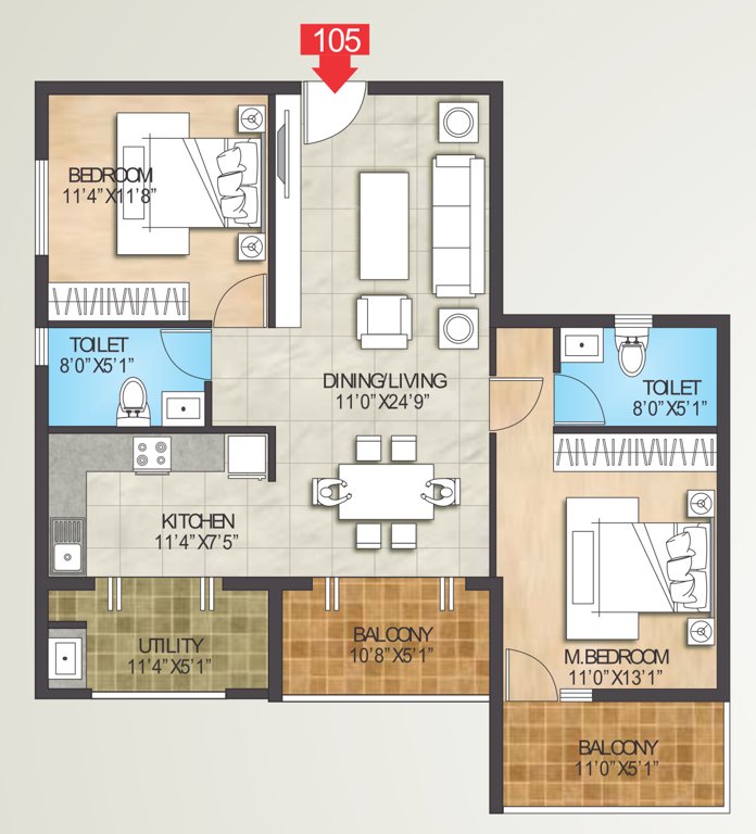  mathrusris sai sanvi grandeur Floor Plan Floor Plan