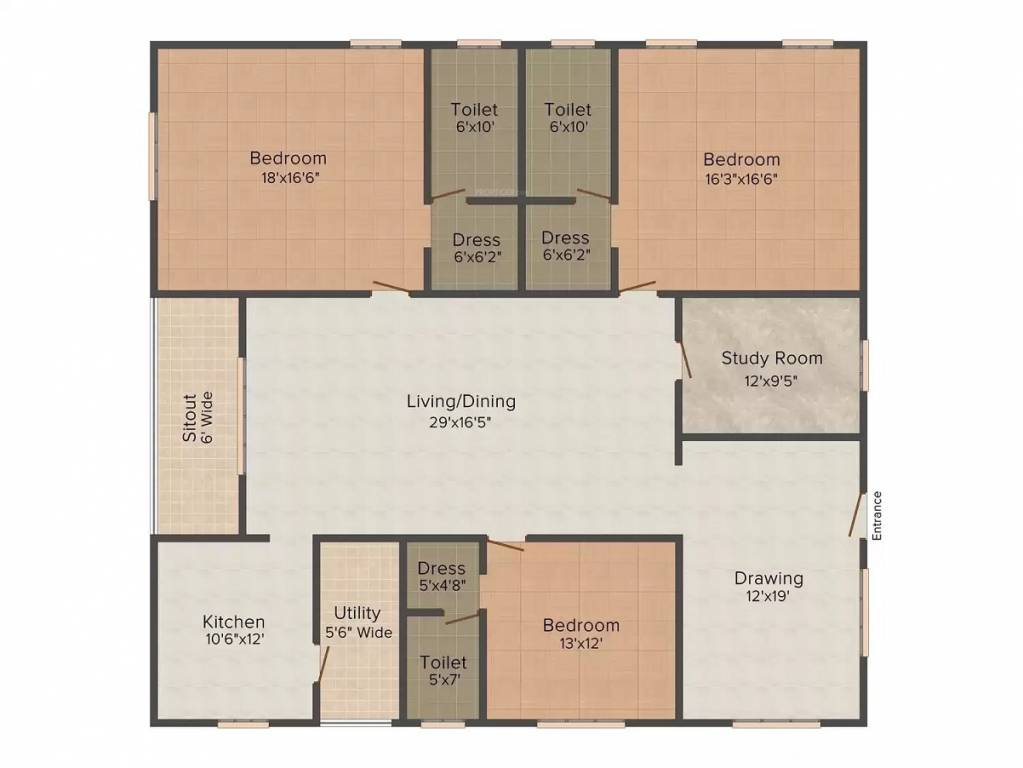 prashanthi residency Floor Plan Floor Plan