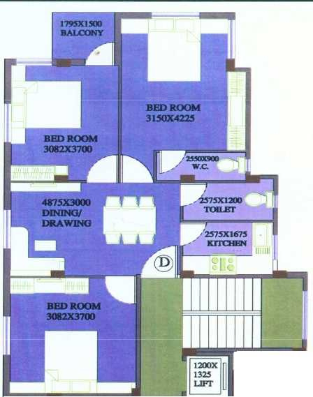  apartment Floor Plan Floor Plan