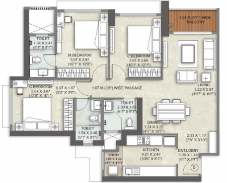  vienta-tower-a Floor Plan Floor Plan
