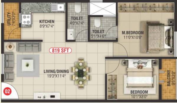  aishaanvi-enclave Floor Plan Floor Plan
