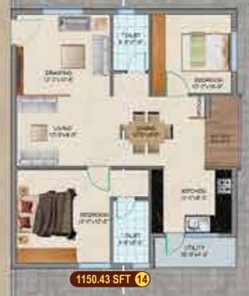  samshraya-homes Floor Plan Floor Plan