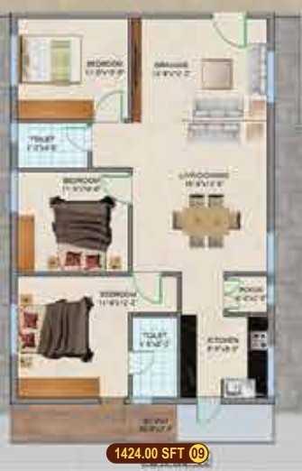  samshraya homes Floor Plan Floor Plan